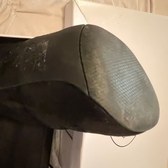 Steve Madden black suede over the knee boot size 7 - Picture 8 of 10